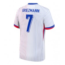 Frankrike Antoine Griezmann #7 Bortatröja EM 2024 Korta ärmar